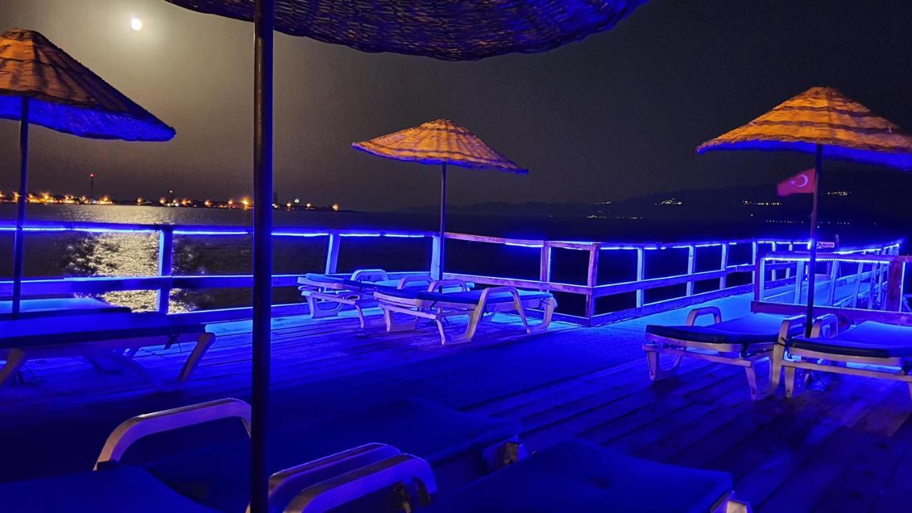 Assos Nazan Motel Restoran Beach Sokakagzi Exterior foto