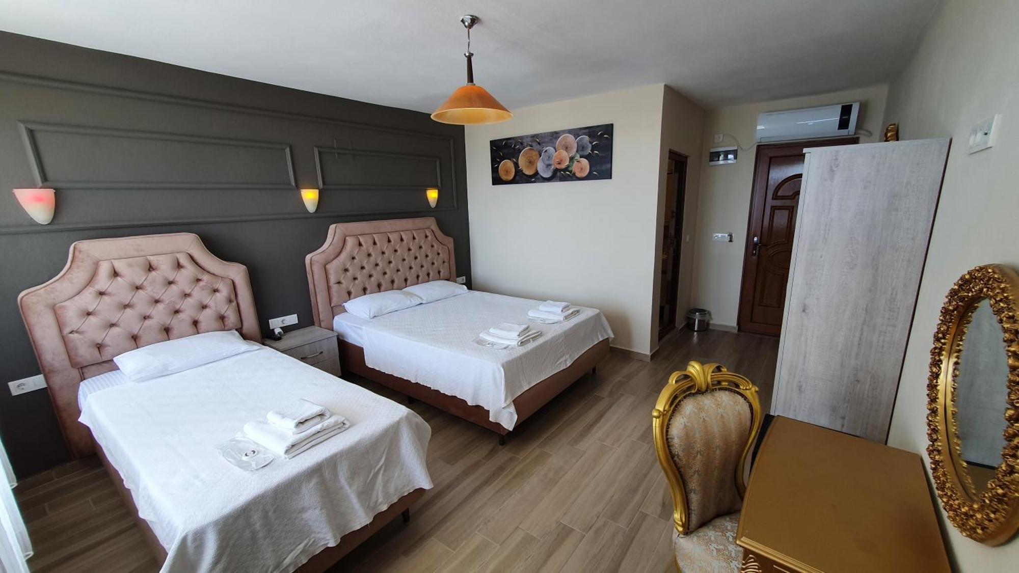 Assos Nazan Motel Restoran Beach Sokakagzi Habitación foto