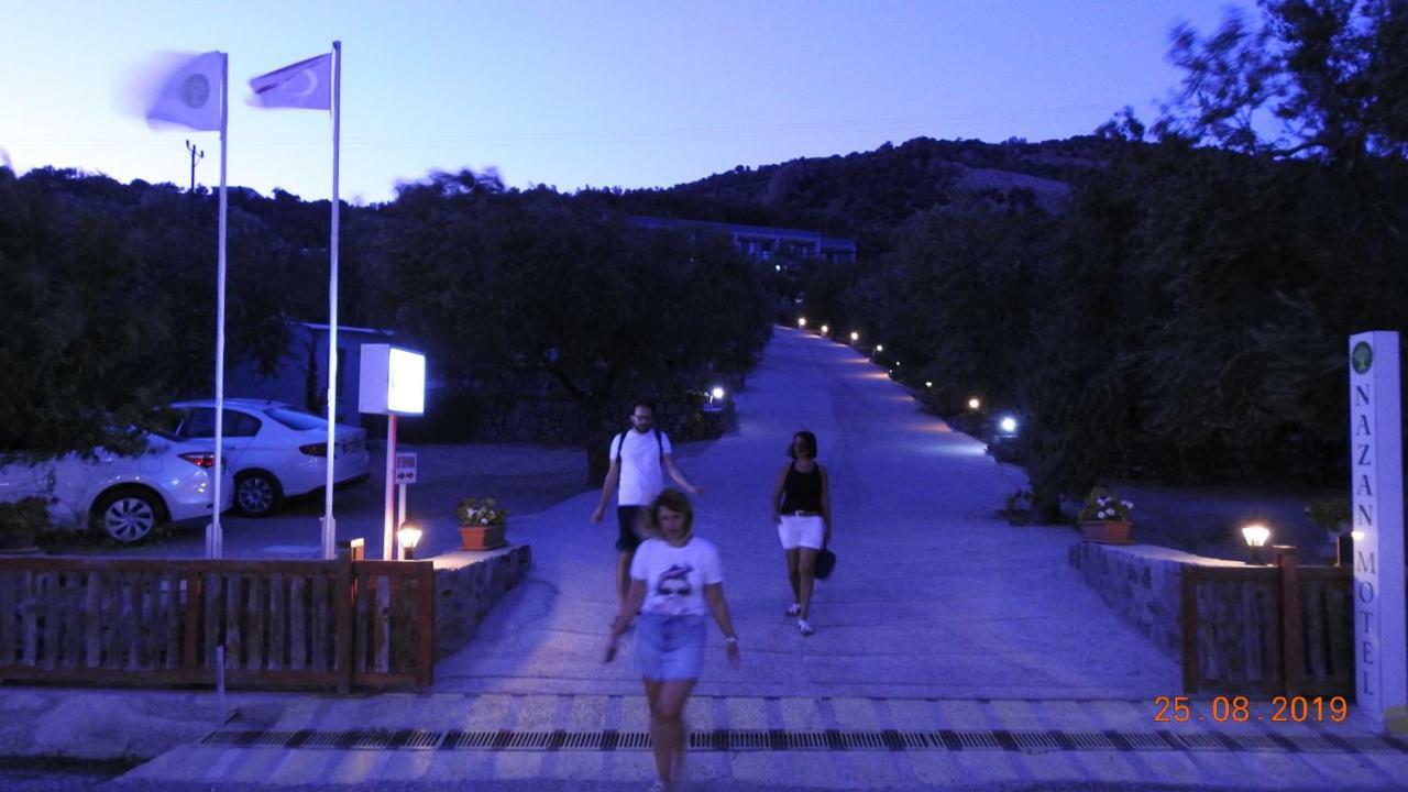 Assos Nazan Motel Restoran Beach Sokakagzi Exterior foto